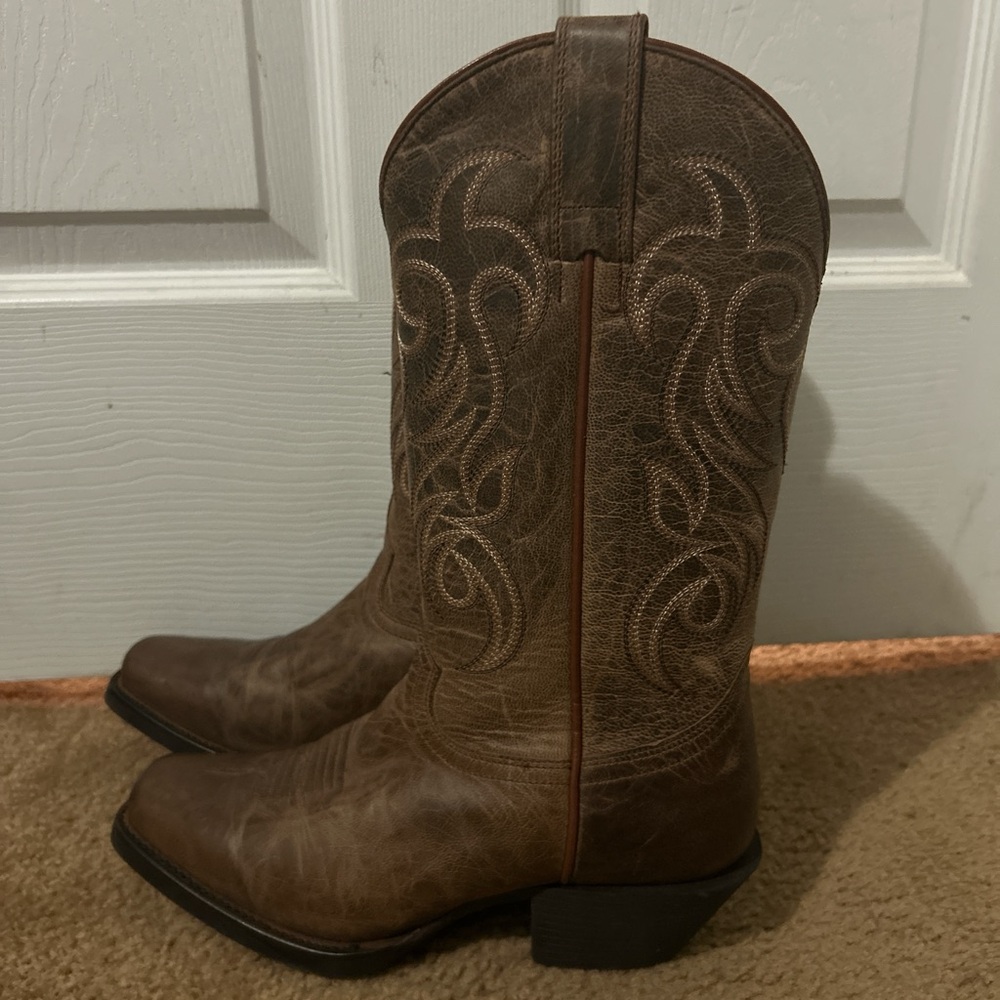 Shyanne  Brown Western Boots
